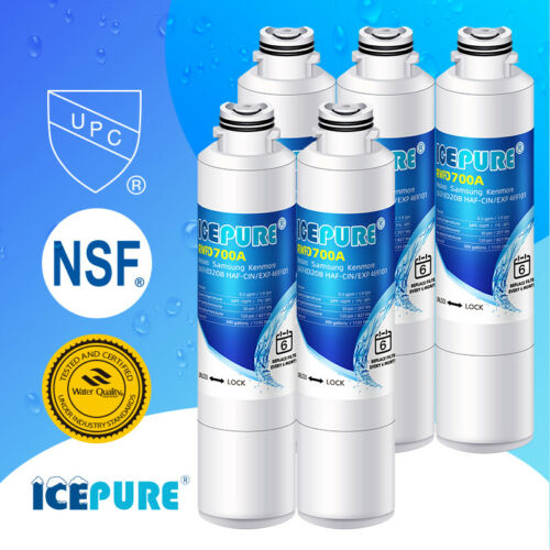 5pcs Icepure Samsung Da29-00020b Da2900020a Comparable Refrigerator Water Filter