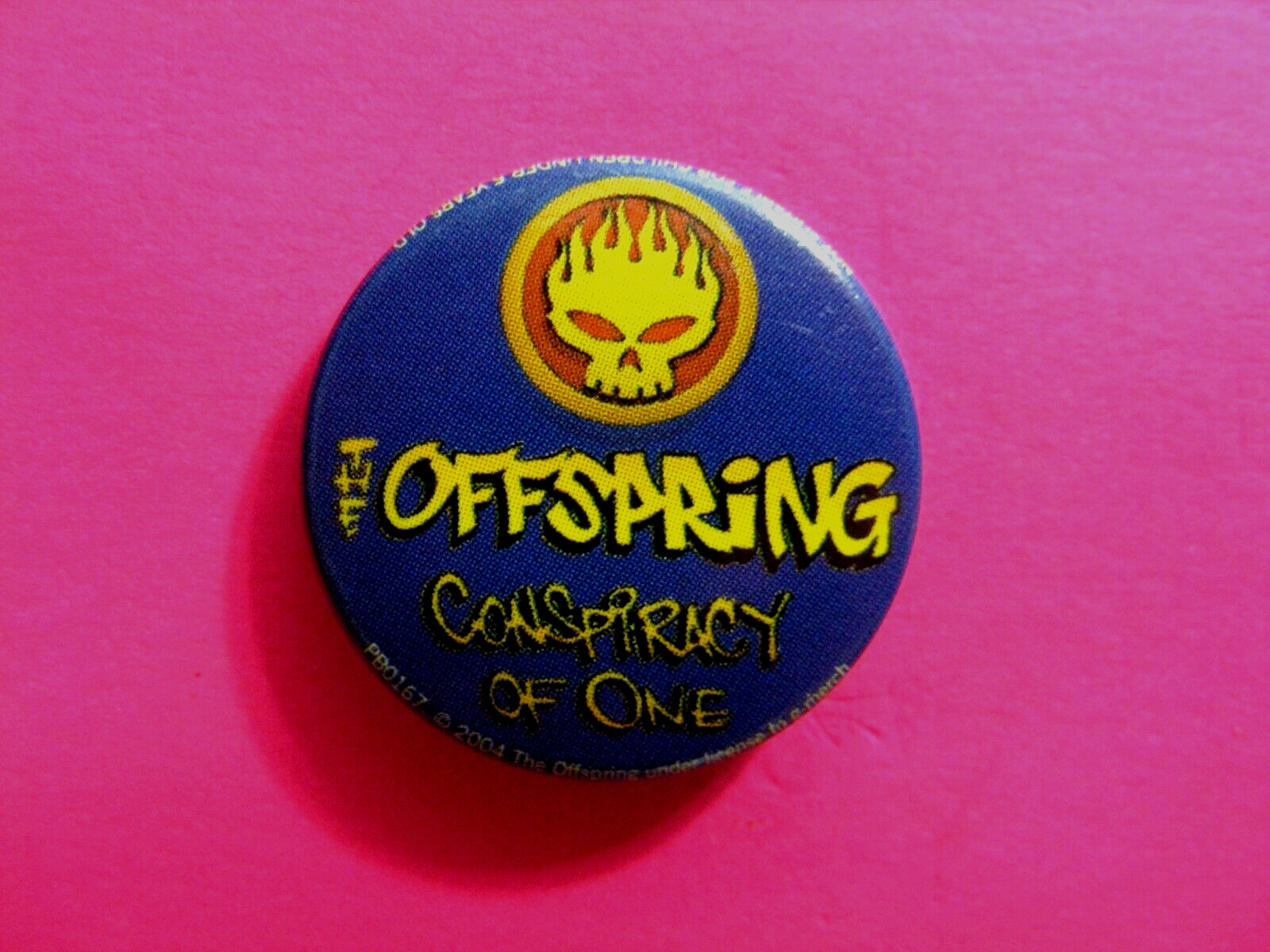 Offspring Official 2004 Vintage Button Badge Pin Uk Made     10