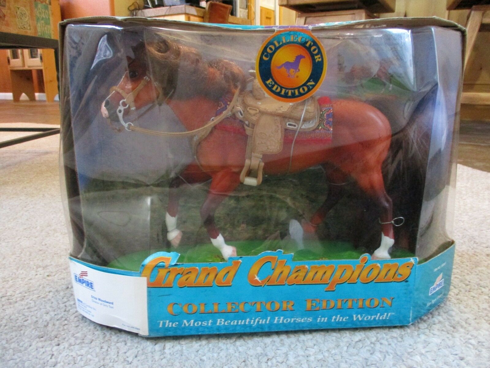 Grand Champions Collectors 1st Edition!!! Quarter Horse RARE UNOPENED Signed Box