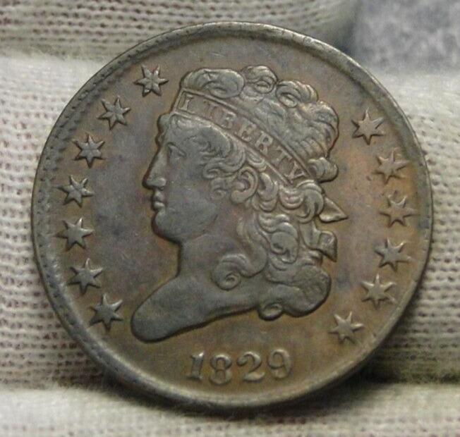 1829 Classic Head Half Cent - Nice Coin, Free Shipping (1533)