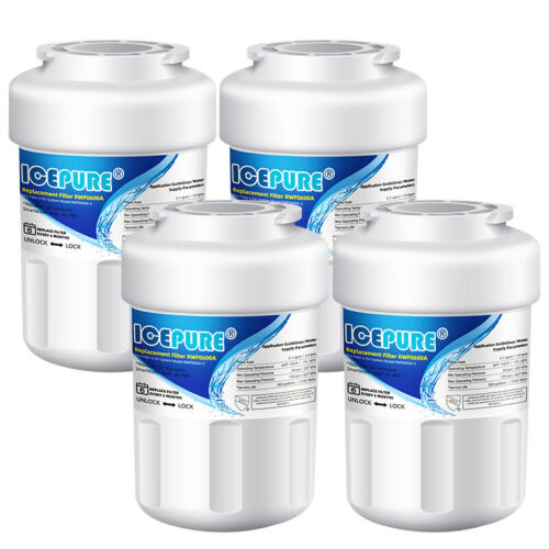 Icepure Replacement For Ge Mwf Smartwater Mwfp Gwf Fridge Water Filter 4 Pack
