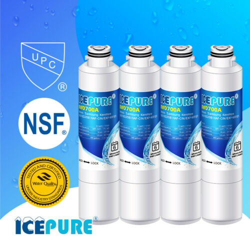 4 Pack Icepure Fits Samsung Da29-00020b Haf-cin/exp Compatible Water Filter
