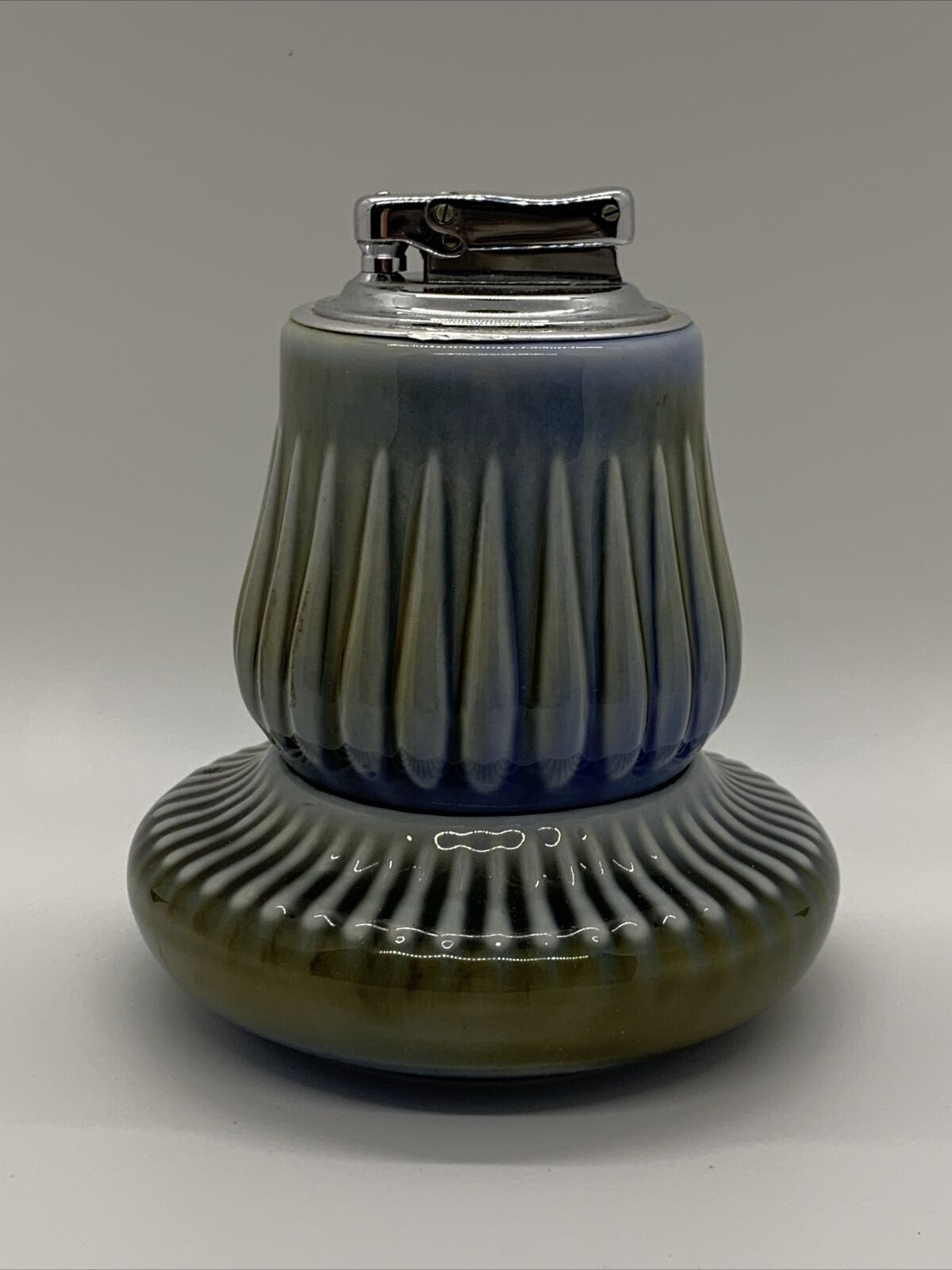 Vintage Lighter With Stand Irish Porcelain Calibri