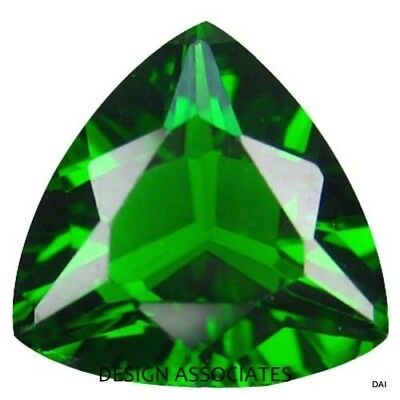 CHROME DIOPSIDE 5 MM TRILLION CUT OUTSTANDING GREEN COLOR ALL NATURAL