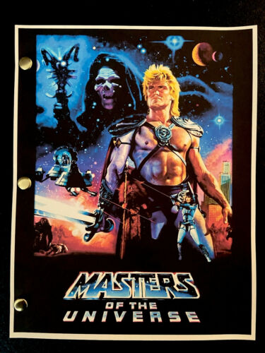 Cannon™ MASTERS OF THE UNIVERSE (1987) SCREENPLAY Live-Action RARE SCRIPT