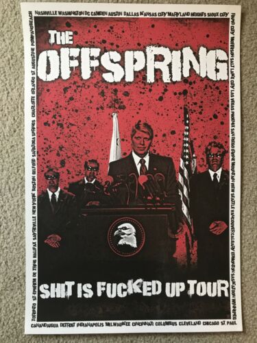 The Offspring Official SIFU Tour Poster